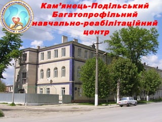 Кам’янець-Подільський 
Багатопрофільний 
навчально-реабілітаційний 
центр 
 