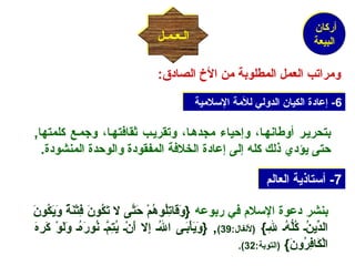رسالة التعاليم بوربوينت