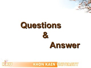 QQuueessttiioonnss 
&& 
AAnnsswweerr 
 