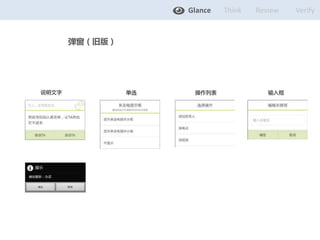 Glance Think Verify 
ɰ棩 
Review 
˵ֵѡб 
 