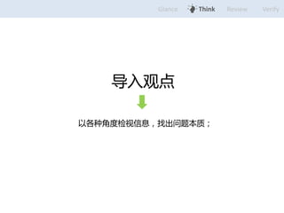 Glance Think Review Verify 
۵ 
ԸֽǶȼϢҳⱾʣ 
 