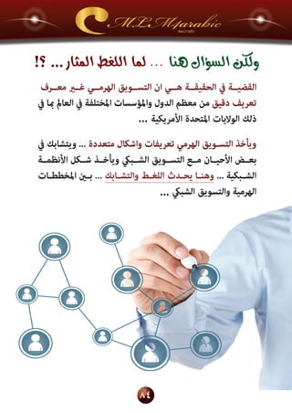 اسرار وخفايا التسويق الشبكي  -  الفصل الثاني