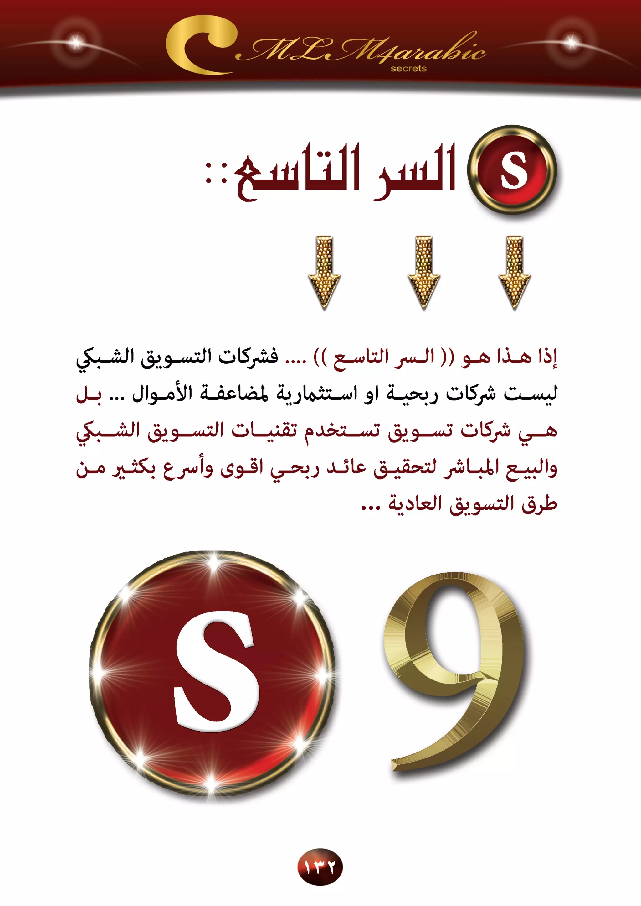 اسرار وخفايا التسويق الشبكي  -  الفصل الثالث