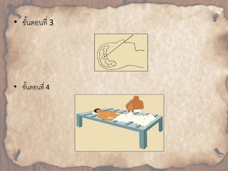 • ขัน้ตอนที่ 3 
• ขัน้ตอนที่ 4 
 