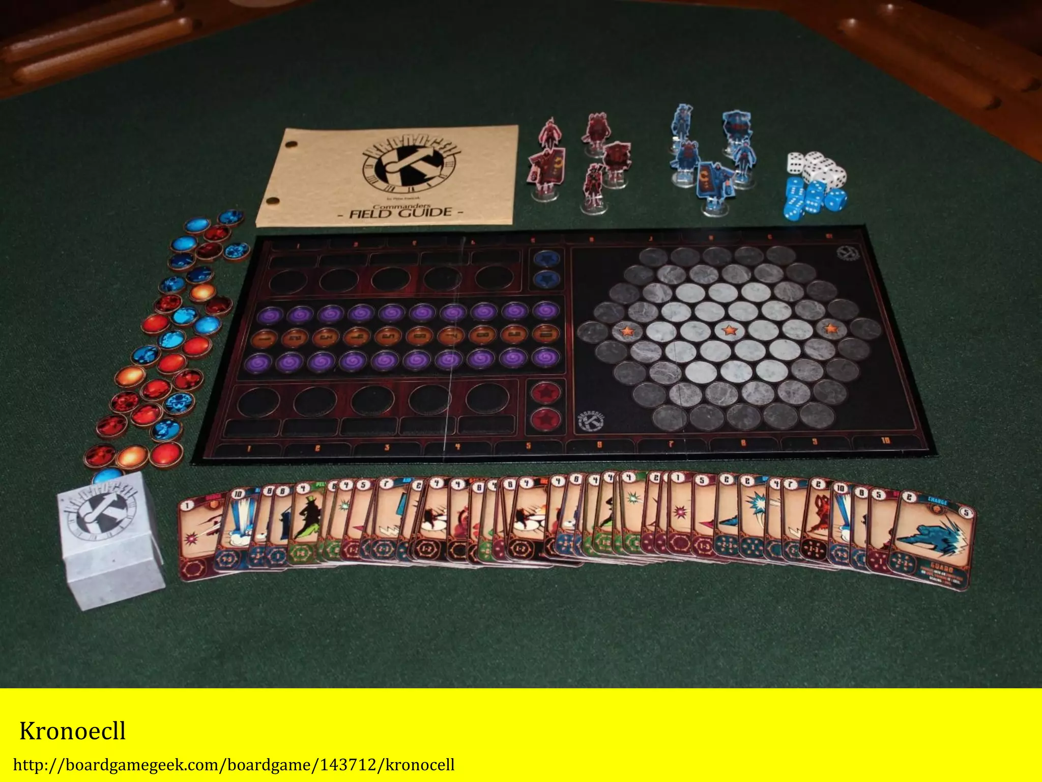 Kronoecll 
http://boardgamegeek.com/boardgame/143712/kronocell 
 