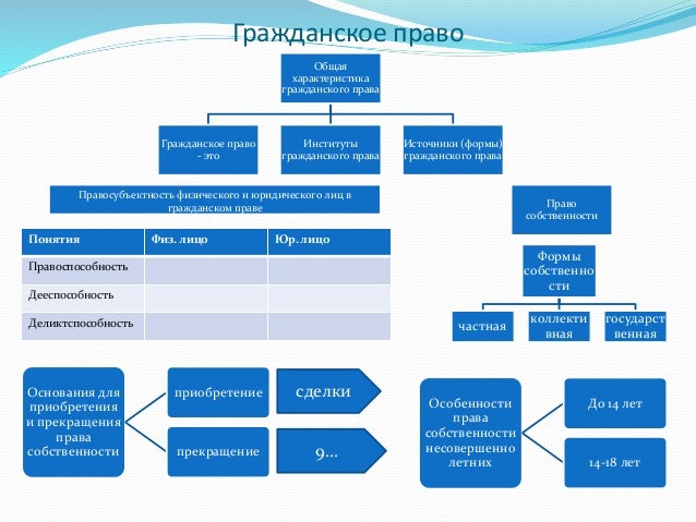 Гражданское Право Сша