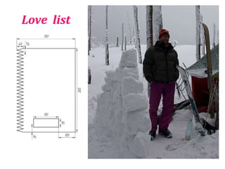 Love list 
 