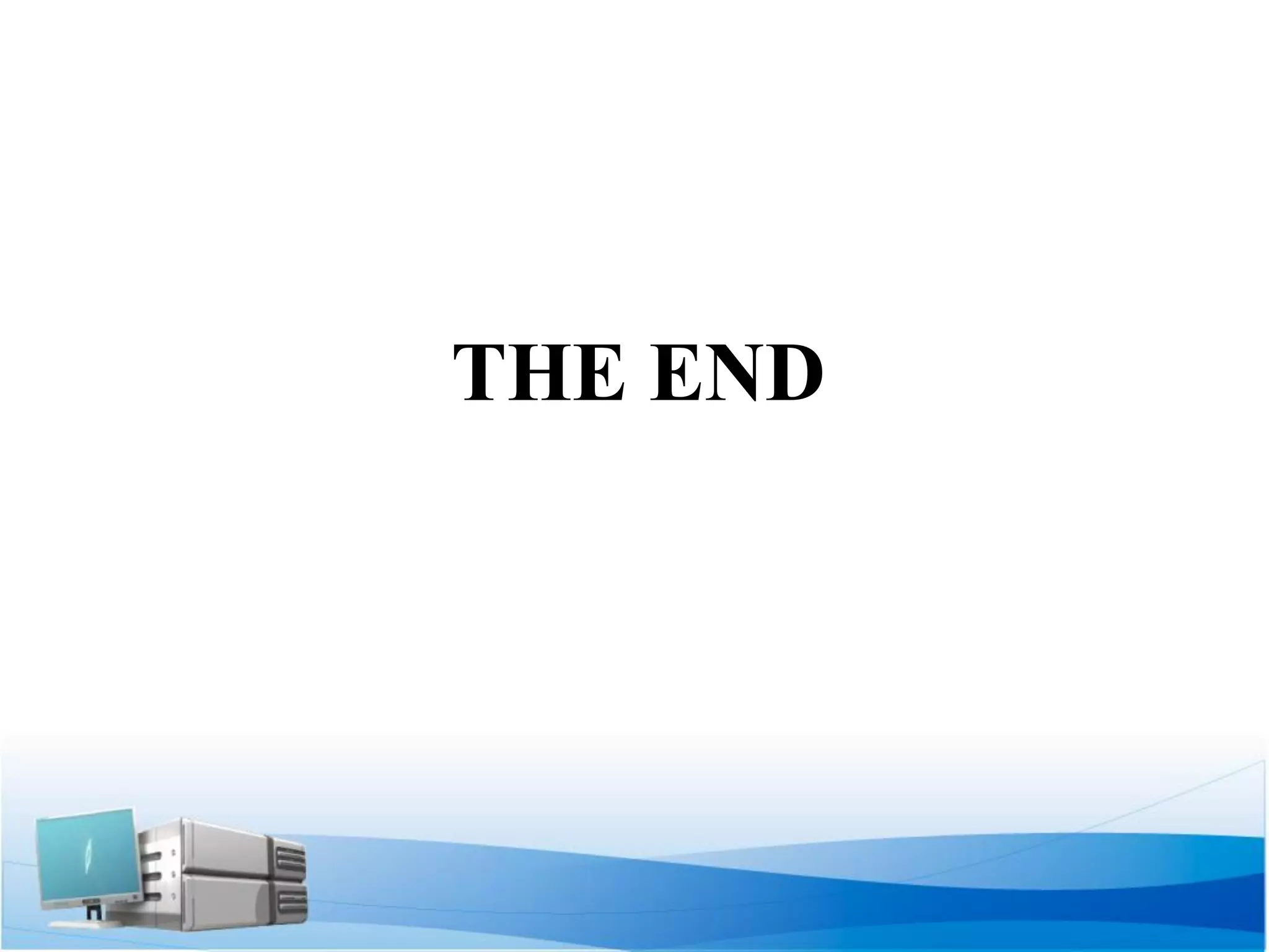 THE END 