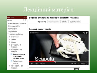 Лекційний матеріал 
 