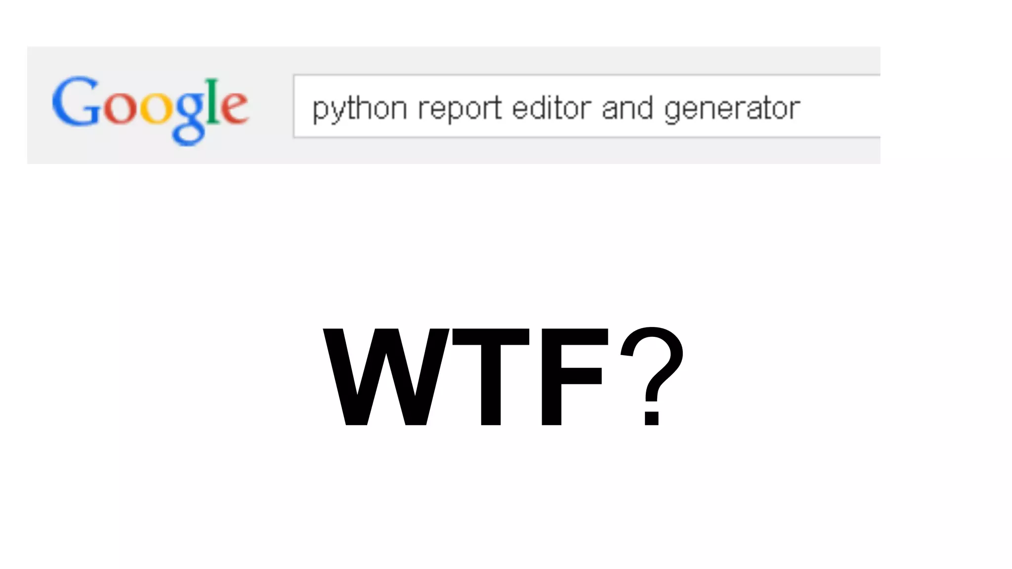 WTF?
 
