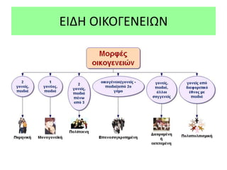 ΕΙΔΗ ΟΙΚΟΓΕΝΕΙΩΝ
 