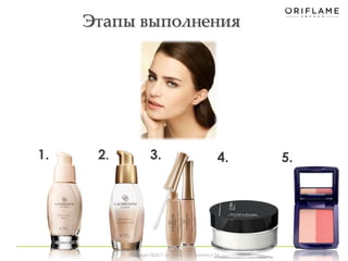 Этапы выполнения 
1. 2. 3. 4. 5. 
Copyright ©2011 by Oriflame Cosmetics SA 25 
 