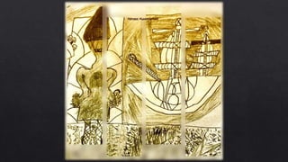 Εικαστική αποτύπωση του κειμένου "Αναμνήσεις της Κωνσταντίνας από τη Γερμανία" από τους μαθητές του Β2 Γυμνασίου Μαγούλας.