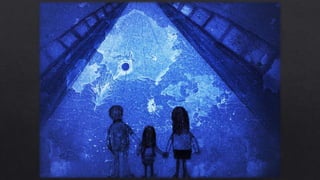 Εικαστική αποτύπωση του κειμένου "Αναμνήσεις της Κωνσταντίνας από τη Γερμανία" από τους μαθητές του Β2 Γυμνασίου Μαγούλας.