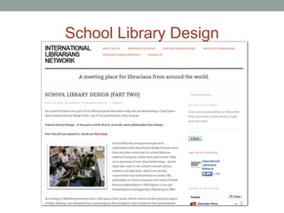 School Library Design 
 
