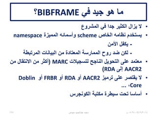 ‫الببليوجرافي‬ ‫اإلطار‬ ‫في‬ ‫كتاب‬ ‫مثال‬
06/01/201507:06‫م‬‫معوض‬ ‫عبدالحميد‬ ‫محمد‬127
 