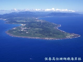 恆春高位珊瑚礁海岸林  