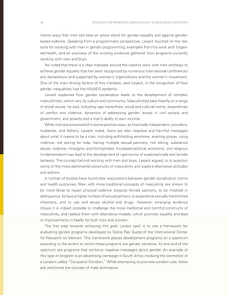 .Gender equity 1 | PDF