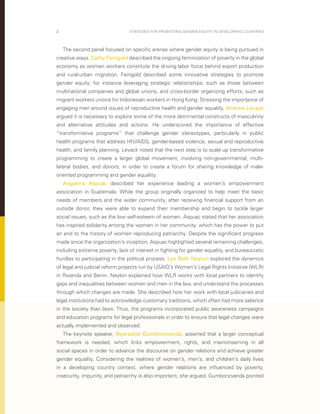 .Gender equity 1 | PDF