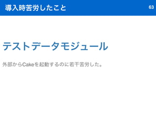 導入時 
苦労した点 
 