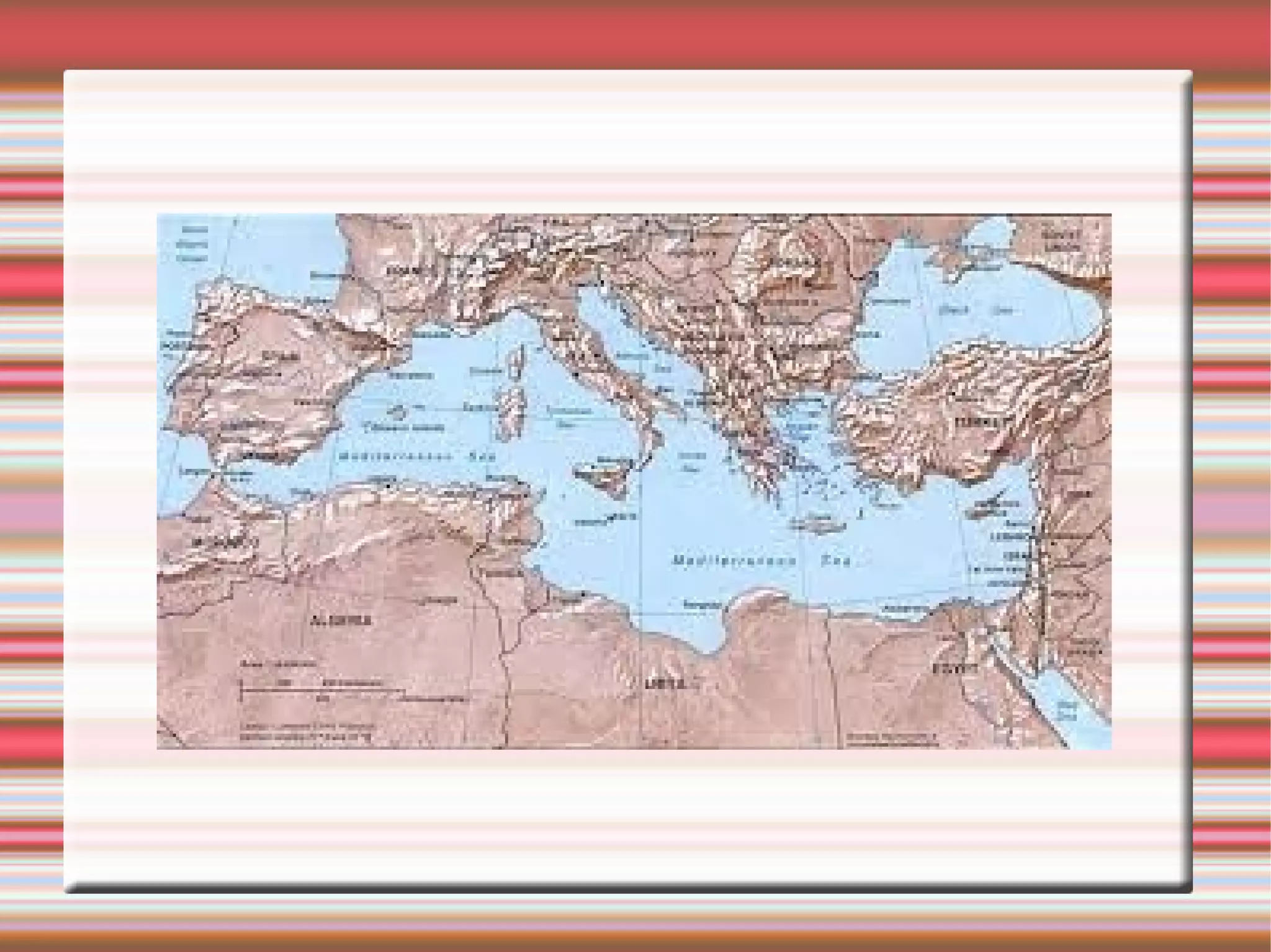 Mεσόγειος θάλασσα