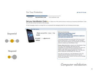 46 
Sequential 
Required 
Computer validation 
 