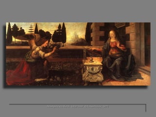 Λεονάρντο ντα Βίντσι 1459-1519 Ο Ευαγγελισμός 1472  