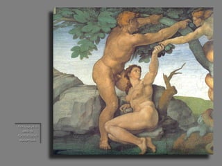 Λεπτομέρεια από το προπατορικό αμάρτημα.  