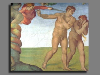 Λεπτομέρεια από το προπατορικό αμάρτημα.  