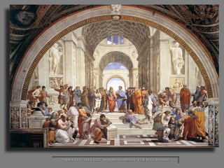 Ραφαήλ Σάντι 1483-1520 Η σχολή των Αθηνών 1508-1511, Βατικανό  