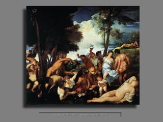 Τισιανός 1488/9-1576 Βακχική γιορτή, 1519-20  