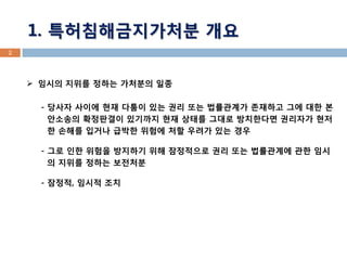 특허 침해 금지 명령의 핵심 주장은 다음과 같습니다.