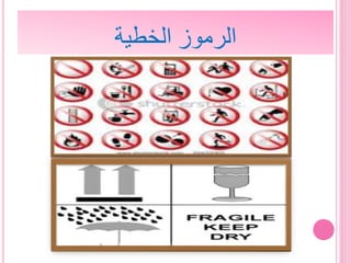 ‫الخطية‬ ‫الرموز‬
 