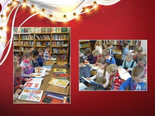 посещение школьной библиотеки