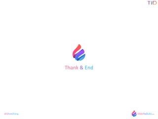@GhostZhang
Thank	
 ?&	
 ?End
 