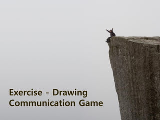 Exercise - Drawing
Communication Game
 