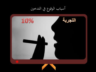 ‫التدخني‬ ‫يف‬ ‫الوقوع‬ ‫أسباب‬
 