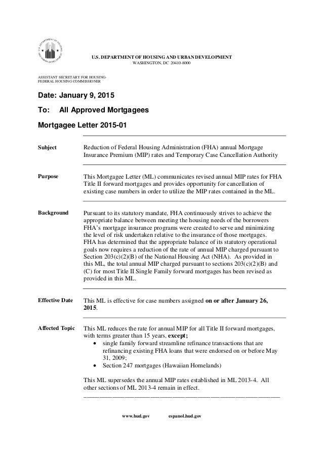 .85% mortgage insurance fha drop january 2015 obama .85% mortgage insurance fha drop january 2015 obama