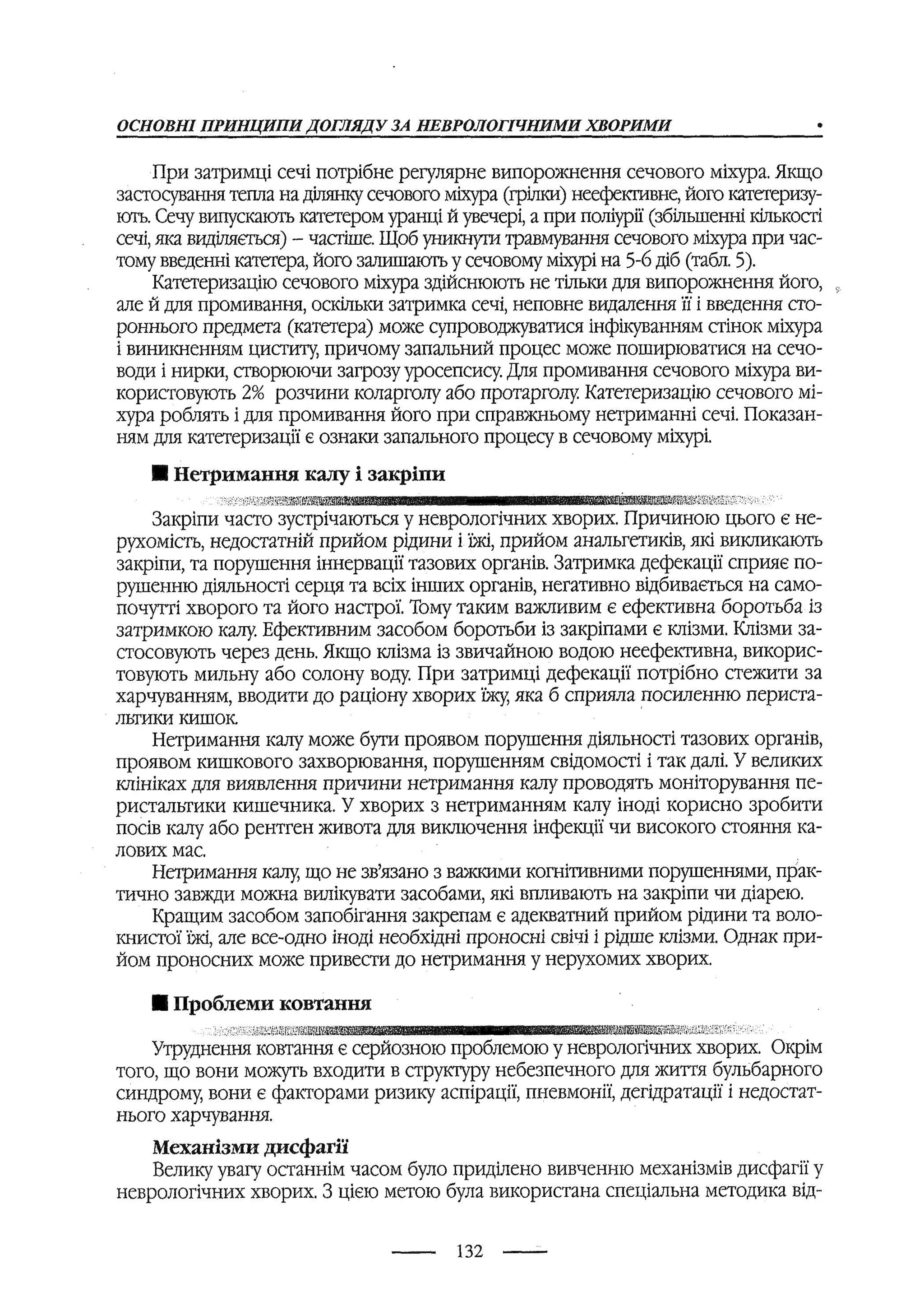 медсестринство в неврології за ред. В.М. Пашковський, І.І. Кричун, І.І. Кривецька, І.Я. ст.254 , 2003р