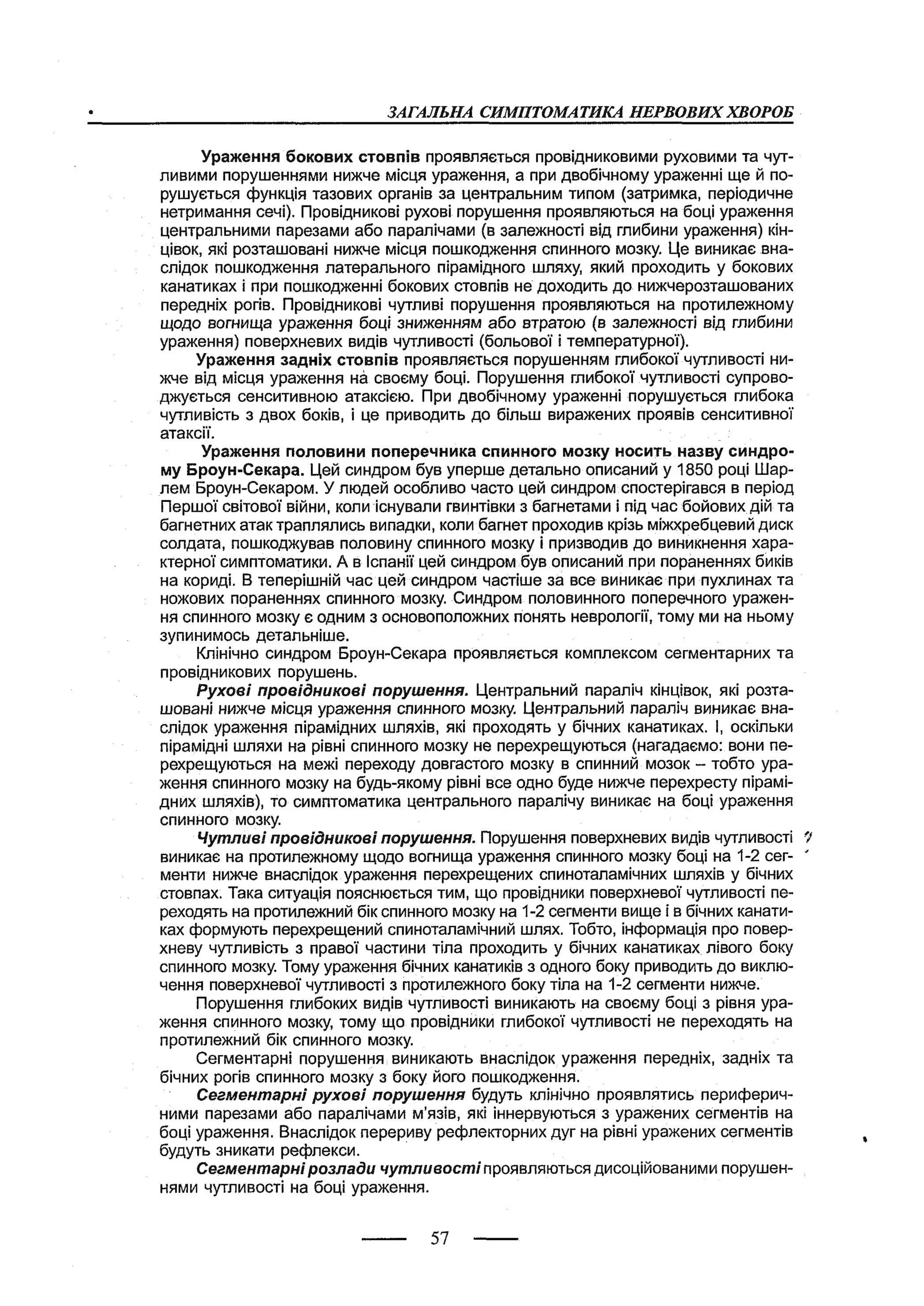 медсестринство в неврології за ред. В.М. Пашковський, І.І. Кричун, І.І. Кривецька, І.Я. ст.254 , 2003р