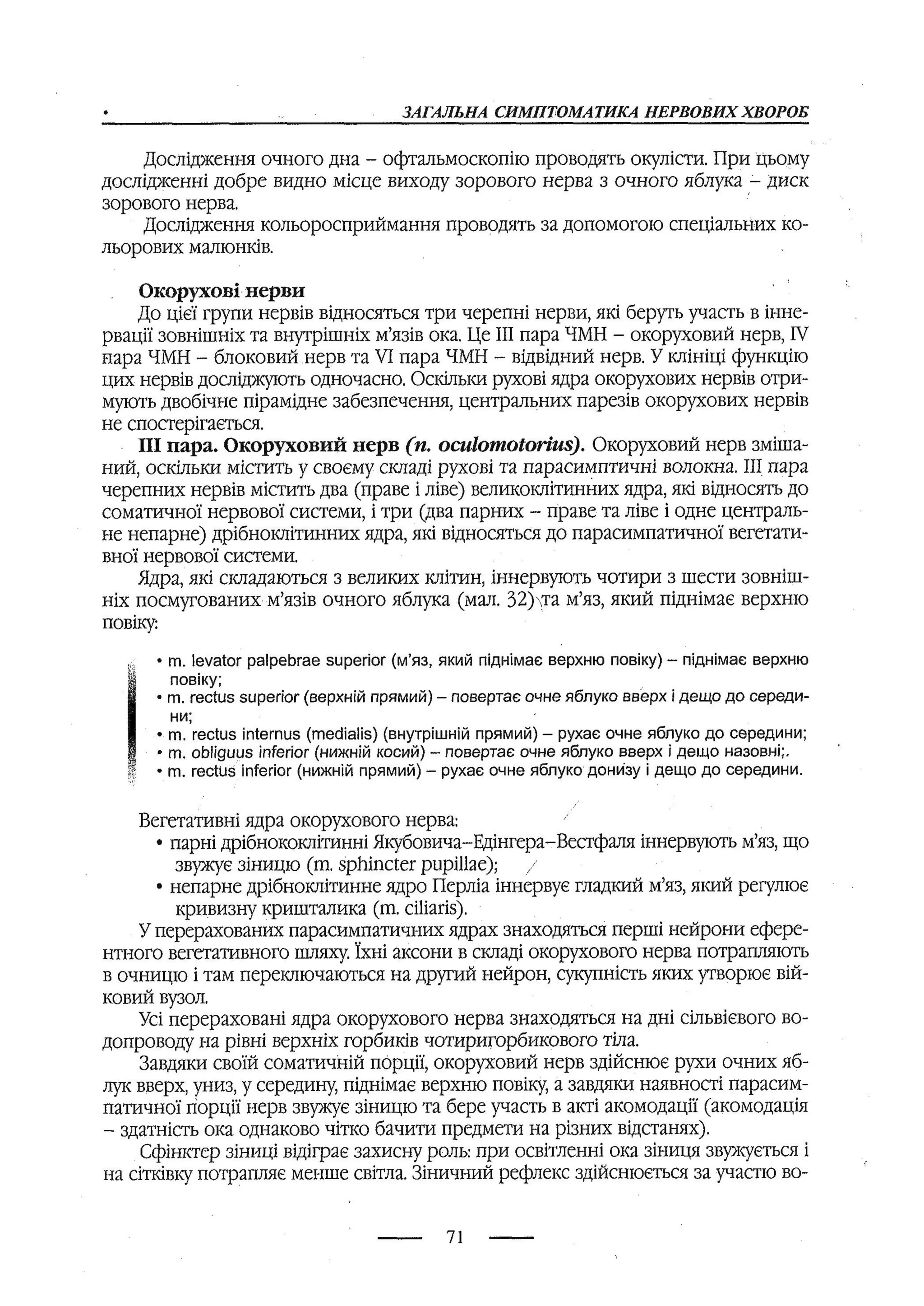 медсестринство в неврології за ред. В.М. Пашковський, І.І. Кричун, І.І. Кривецька, І.Я. ст.254 , 2003р