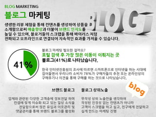 바이럴마케팅(블로그/지식인/카페) 제안서