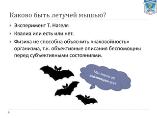 иллюзия субъективного опыта или отсутствующее сознание | PPT