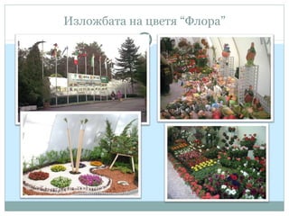 Изложбата на цветя “Флора”
 
