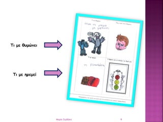 Τι με θυμώνει
Τι με ηρεμεί
6Μαρία Ζερβάκη
 