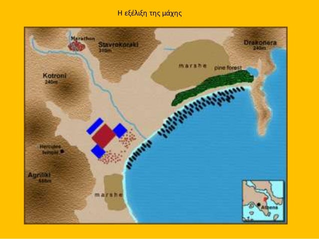 Î— Î¼Î¬Ï‡Î· Ï„Î¿Ï… ÎœÎ±ÏÎ±Î¸ÏŽÎ½Î±, 490 Ï€.Î§.
Î£ÎºÎ·Î½Î® Ï„Î·Ï‚ Î¼Î¬Ï‡Î·Ï‚ ÏŒÏ€Ï‰Ï‚ Î­Ï‡ÎµÎ¹ Ï€Î±ÏÎ±ÏƒÏ„Î±Î¸ÎµÎ¯ ÏƒÎµ Î±Î³Î³ÎµÎ¯Î¿ : Î±Î¸Î·Î½Î±Î¯Î¿Ï‚ Î¿Ï€Î»Î¯Ï„Î·Ï‚ ÎºÎ±Ï„Î±Î²Î¬Î»Î»ÎµÎ¹ Î¼Îµ
Ï„Î¿ Î´ÏŒÏÏ… Ï„Î¿Î½ ...