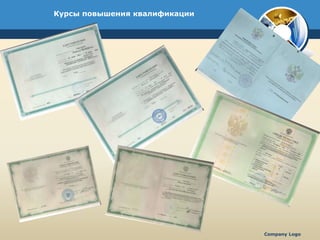 Курсы повышения квалификации
Company Logo
 