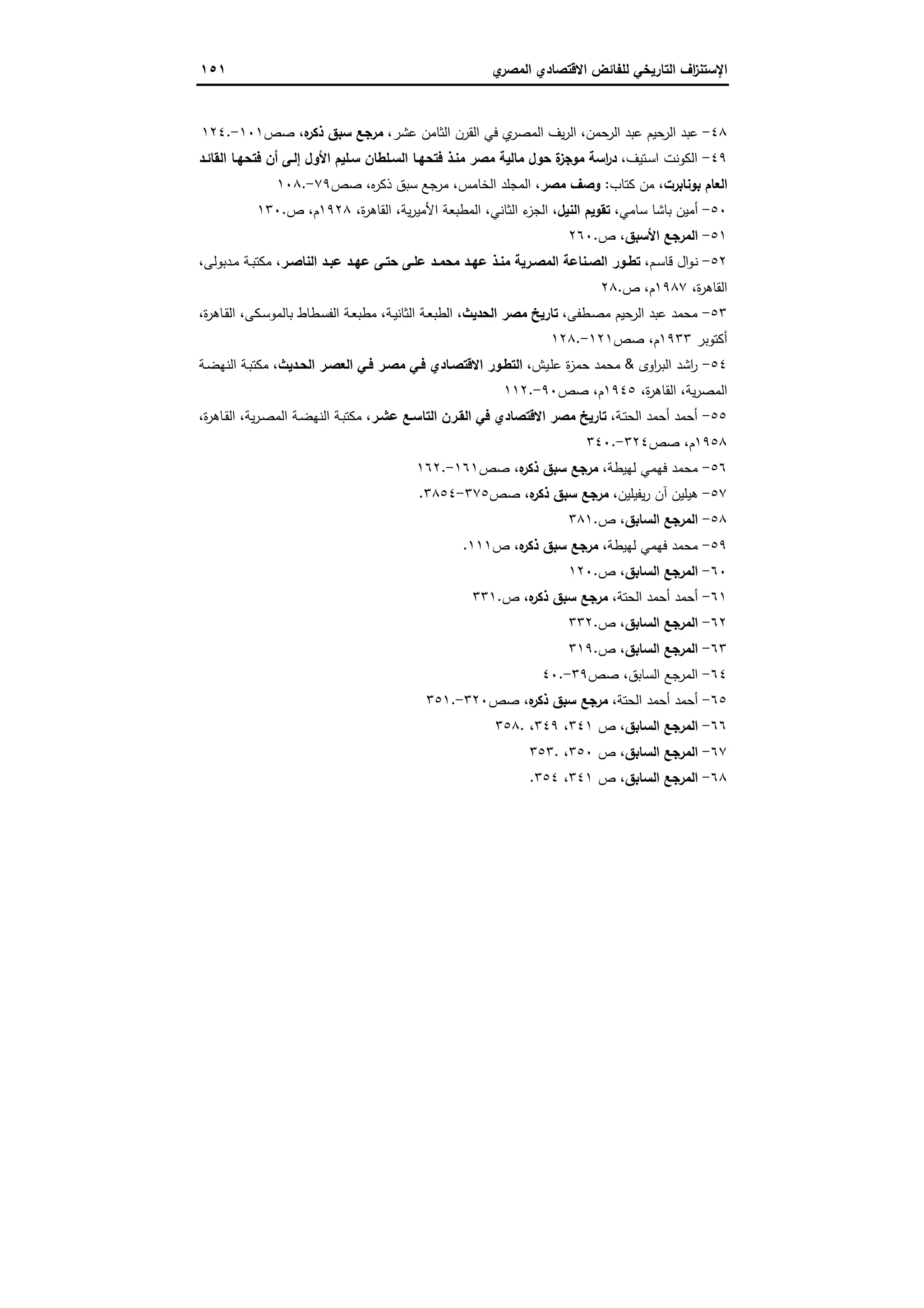 الاستنزاف التاريخي للفائض الاقتصادي المصري