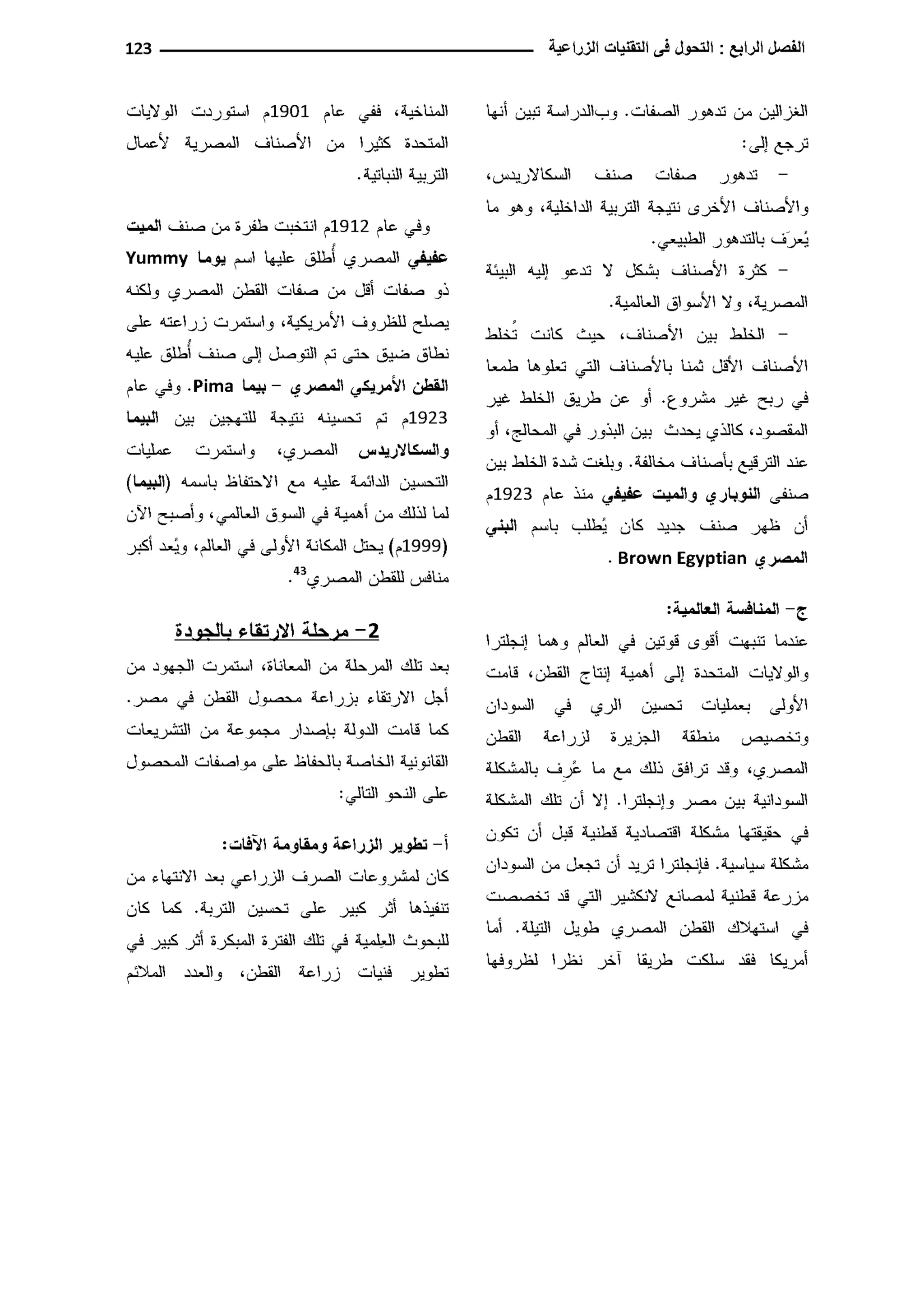 النمط المصري للإنتاج