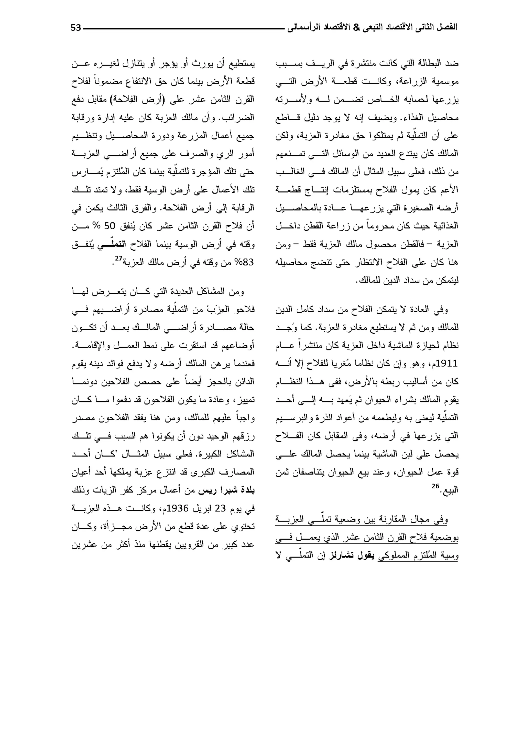 النمط المصري للإنتاج